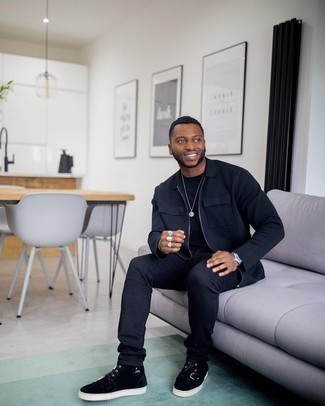 Как носить куртку харрингтон с высокими кедами