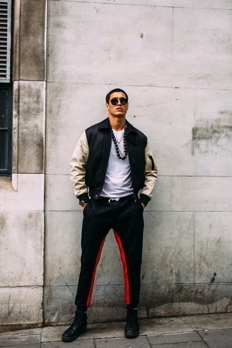 Как носить куртку харрингтон с высокими кедами