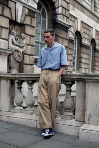 С чем носить высокие кеды за 40 лет мужчине