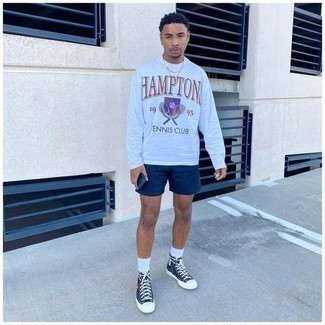 С чем носить высокие кеды в 20 лет мужчине