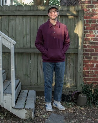 С чем носить высокие кеды мужчине осень