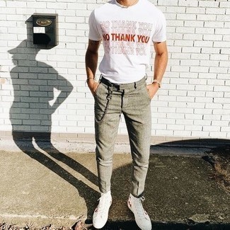 С чем носить высокие кеды мужчине в жару