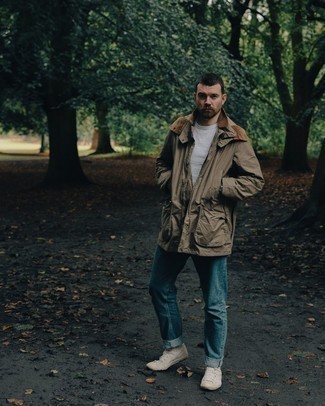 С чем носить высокие кеды мужчине весна