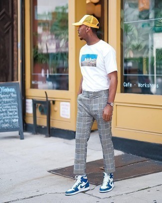 С чем носить высокие кеды мужчине в жару