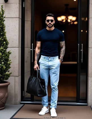 С чем носить дорожную сумку мужчине