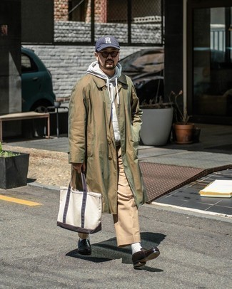 Как носить худи с дождевиком мужчине