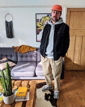 Как носить худи с курткой-рубашкой мужчине