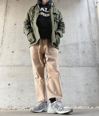 Как носить худи с курткой-рубашкой мужчине