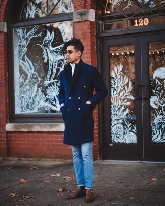 Как носить джинсы с монками с двумя ремешками