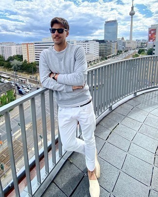 Как носить джинсы с эспадрильями мужчине