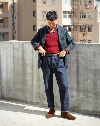 Как носить джинсы с монками