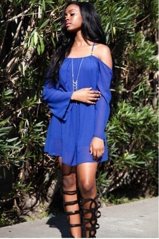 С чем носить высоких гладиаторов