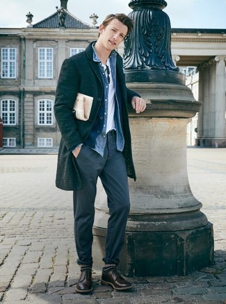 С чем носить вязаные носки мужчине