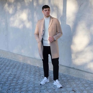 С чем носить шерстяную вязаную водолазку мужчине