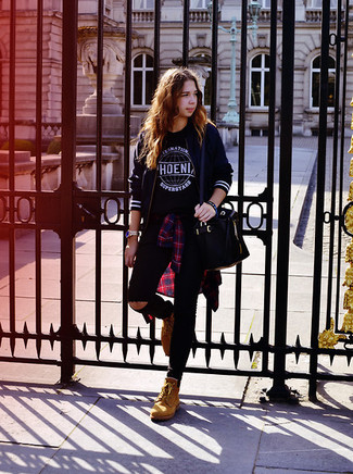 Как носить ботинки на шнуровке с джинсами женщине