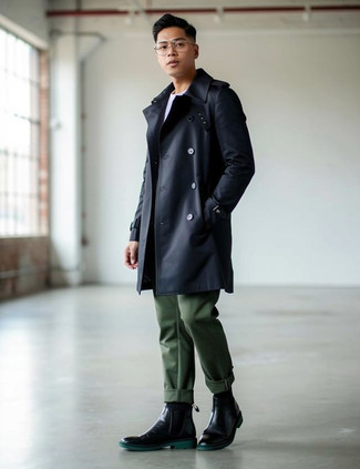 С чем носить кожаные ботинки мужчине