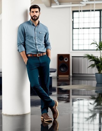 С чем носить кожаные ботинки дезерты