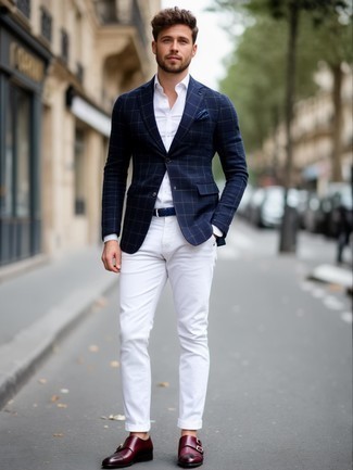 С чем носить кожаные монки с двумя ремешками