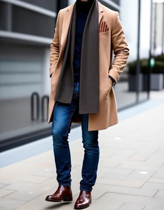 С чем носить кожаные перчатки мужчине