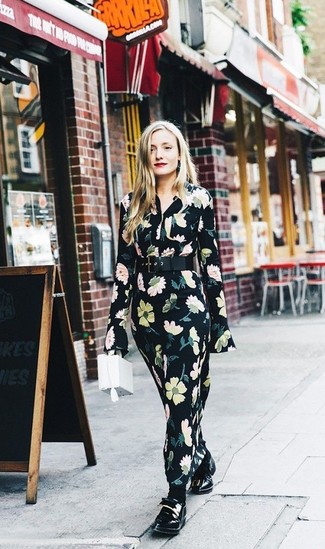 С чем носить кожаные лоферы женщине