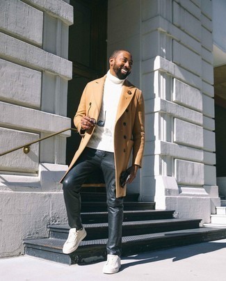 С чем носить кожаные брюки мужчине