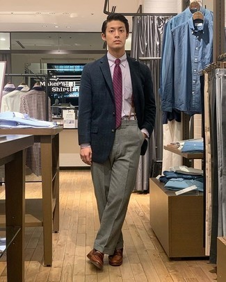 С чем носить кожаные подтяжки