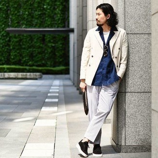 С чем носить кожаный мужской клатч мужчине