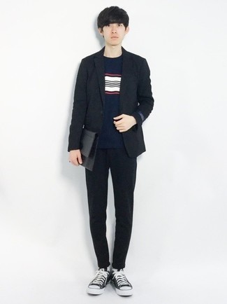 С чем носить кожаный мужской клатч мужчине