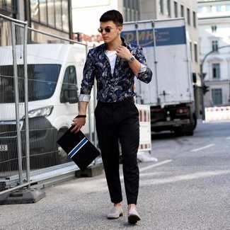 С чем носить кожаный мужской клатч мужчине