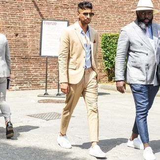 Какие костюмы носить с голубой рубашкой с коротким рукавом