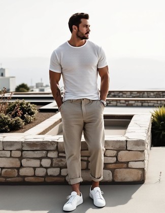 С чем носить льняные брюки мужчине