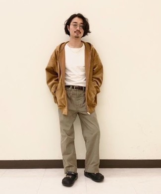 Как носить лоферы с худи мужчине