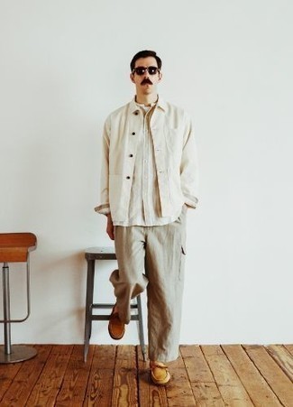 С чем носить лоферы мужчине осень