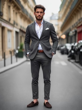 С чем носить лоферы мужчине в деловом стиле