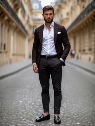 С чем носить лоферы мужчине в деловом стиле