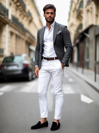 С чем носить лоферы мужчине весна