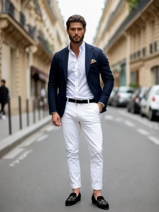 С чем носить лоферы мужчине в деловом стиле