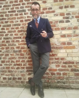 С чем носить лоферы за 50 лет мужчине