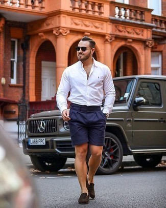 Как носить лоферы с шортами мужчине