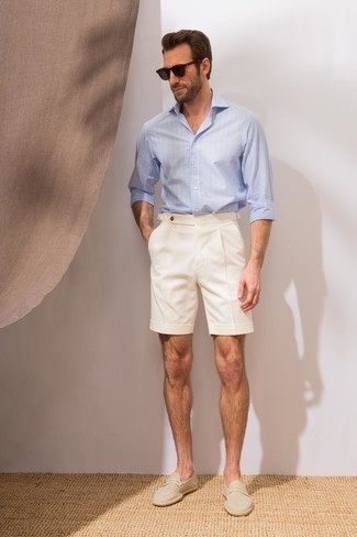 Как носить лоферы с шортами мужчине