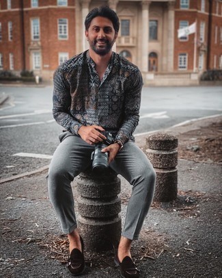 Как носить рубашку с длинным рукавом с монками