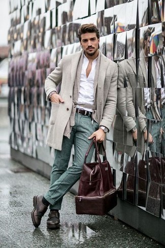 Как носить рубашку с длинным рукавом с монками