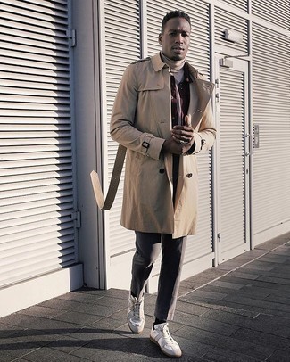 Как носить рубашку с длинным рукавом с плащом мужчине