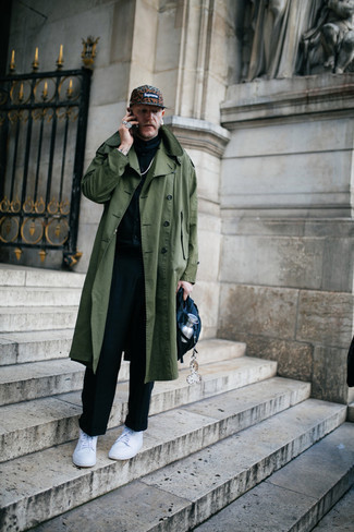 Как носить рубашку с длинным рукавом с плащом мужчине