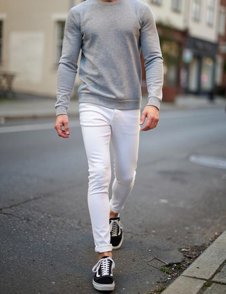 Как носить низкие кеды с джинсами мужчине