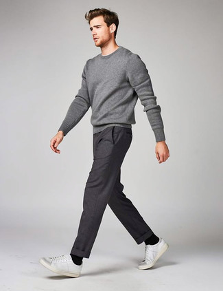 С чем носить низкие кеды мужчине