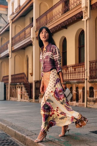 С чем носить длинную юбку