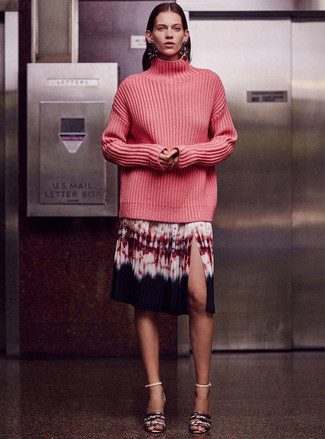 С чем носить юбку-миди