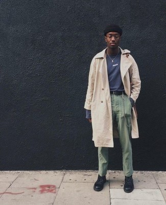 Какие повседневные ботинки носить с мятными брюками чинос