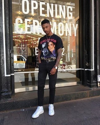 С чем носить мятные кожаные низкие кеды мужчине